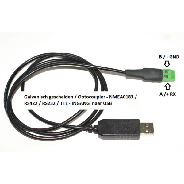 ISOLATED NMEA0183 INPUT TO USB