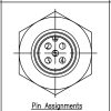 M12 5pin male connector - Afbeelding 2