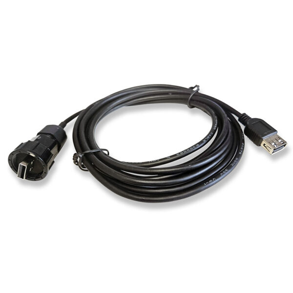 USB Waterproof extension cable 3mtr