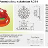 Accuschakelaar ACS-1